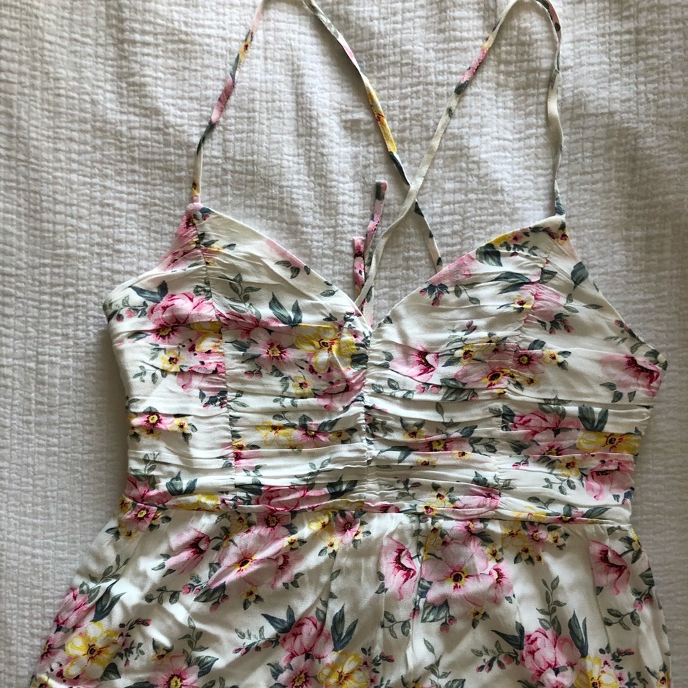 Spring floral dress